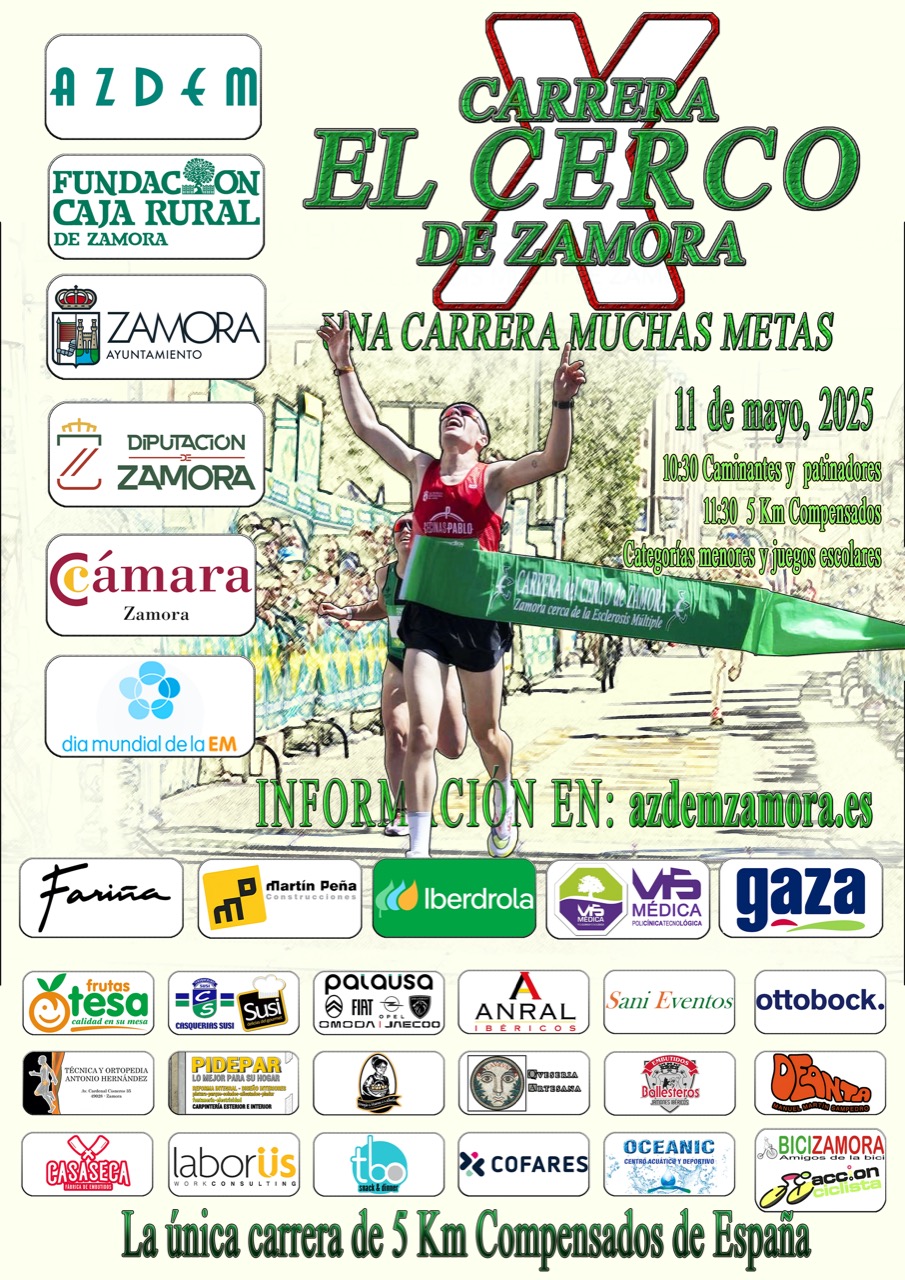 Azdem Zamora Cartel Carrera del Cerco 2025